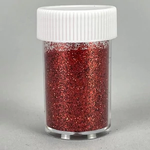 Csillámpor 15g piros