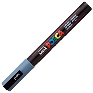 Decormarker UNI-BALL Posca 0,9-1,3mm vízbázisu akril mar palaszürke Írószerek UNI Posca  PC-3M