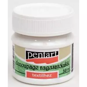 Ragasztólakk Decoupage 50ml Pentart textilhez 5029