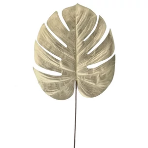 Dekorág pezsgő szín 23 monstera levél, 65cm