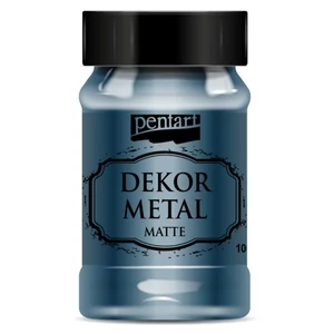 Dekorfesték matt 100ml Dekormetál matt Oxford kék