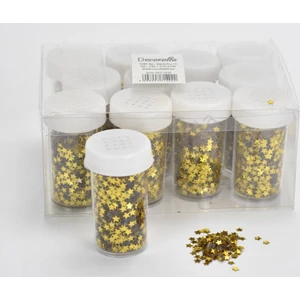 Dekor flitter 30ml Csillag alakú, arany színű