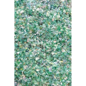 Dekor forgács 100ml Galaxy Flakes Föld zöld