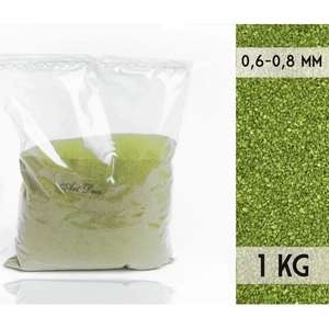 Dekor homok 1kg Lime 0,6-0,8 
