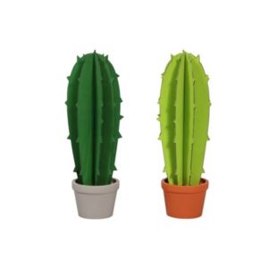 Dekor kaktusz fa 10x15,5cm, zöld 2 féle 