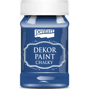Dekor krétafesték 100ml acélkék