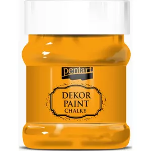 Dekor krétafesték 100ml narancs