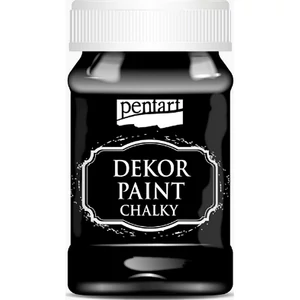 Dekor krétafesték 230ml ébenfekete