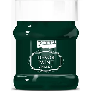 Dekor krétafesték 230ml fenyőzöld