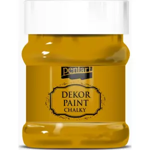 Dekor krétafesték 230ml mustársárga