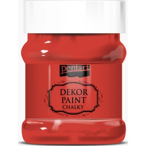 Dekor krétafesték 230ml piros