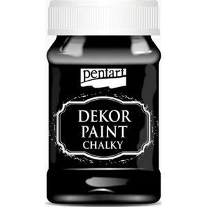 Dekor krétafesték 500ml ébenfekete 