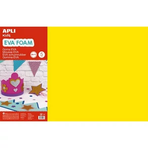 Dekor moosgumi Apli 400x600 mm, Kids Eva Sheets, sárga