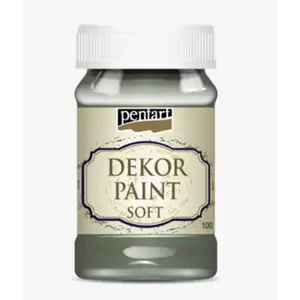 Dekorfesték lágy 100ml Pentart kekizöld