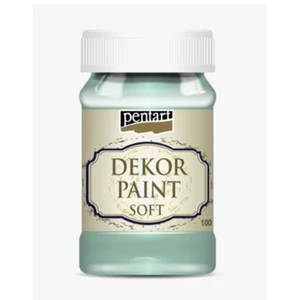 Dekorfesték lágy 100ml Pentart mentazöld