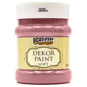 Dekorfesték lágy 230ml Pentart country lila