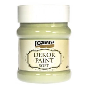 Dekorfesték lágy 230ml Pentart country zöld