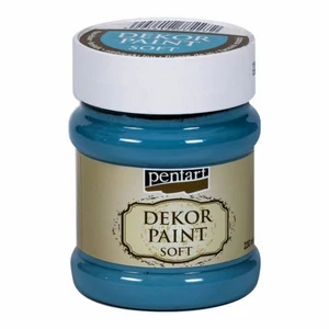 Dekorfesték lágy 230ml Pentart lenkék