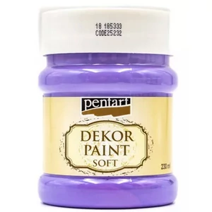 Dekorfesték lágy 230ml Pentart lila
