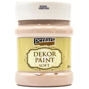 Dekorfesték lágy 230ml Pentart mandula