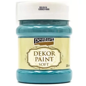 Dekorfesték lágy 230ml Pentart méregzöld