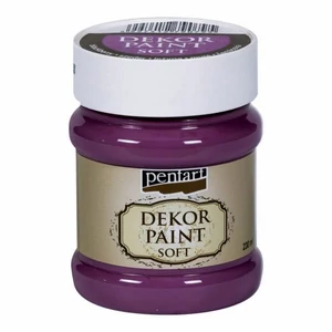 Dekorfesték lágy 230ml Pentart szeder