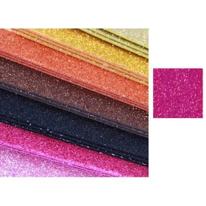 Dekorgumi glitteres öntapadós Glitteres ciklámen, 20x30cm