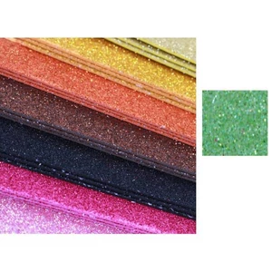 Dekorgumi glitteres öntapadós irizáló zöld, 20x30cm