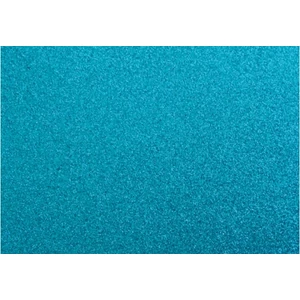 Dekorgumi glitteres öntapadós 2 mm, A4, türkizkék