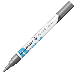 Dekormarker 2mm Schneider akril,Paint-It 310, ezüst TSC310E