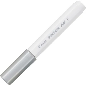 Lakk Decomarker Pilot Pintor F' 1mm vízbázisú ezüst Írószerek PILOT SW-PT-F-SI