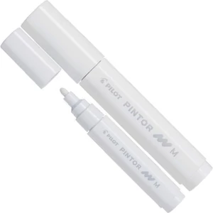 Lakk Decomarker Pilot Pintor M' 1,4mm vízbázisú fehér Írószerek PILOT SW-PT-M-W