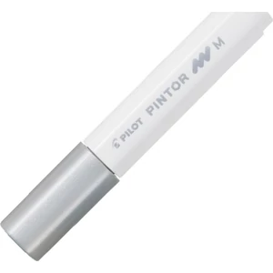 Lakk Decomarker Pilot Pintor M' 1,4mm vízbázisú ezüst Írószerek PILOT SW-PT-M-SI