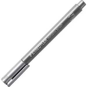 Dekormarker Staedtler ezüst Design Journey Metallic Brush