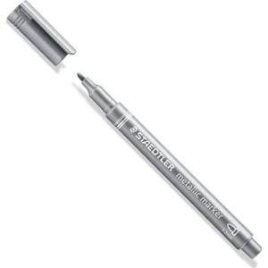 Lakk Decomarker Staedtler 1-2mm kúpos hegy metál ezüst kalligrafik Írószerek 8323-81