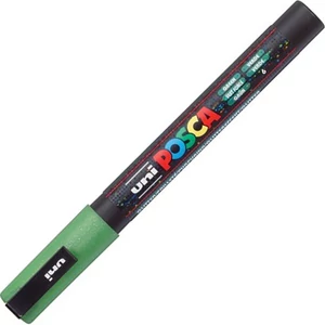 Dekormarker Uni 0,9-1,3 mm, Posca PC-3ML, fényes zöld