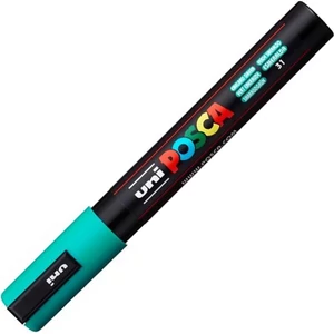 Dekormarker Uni 1,8-2,5 mm, Posca PC-5M, smaragdzöld