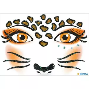 Dekormatrica Herma fényes arc matrica leopárd Kreatív termékek