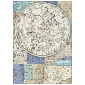 Decoupage rizspapír A4 Cosmos Infinity zodiac