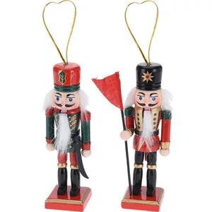 Diótörő karácsony dekor 12cm 2féle kpm25