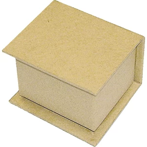 Doboz natúr karton kicsi book 6,5x5,5x4,5 cm KC49
