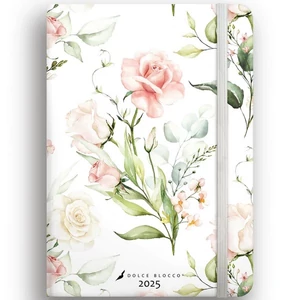 Dolce Blocco Zsebnaptár B6 2025 Queens Rose Lizzy naptár kollekció 2025