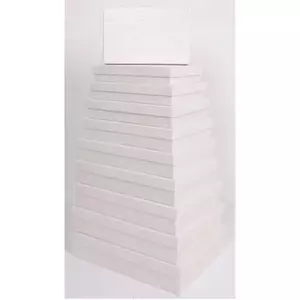 Díszdoboz téglalap alakú S10/4 papír, fehér Az ár egy dobozra vonatkozik