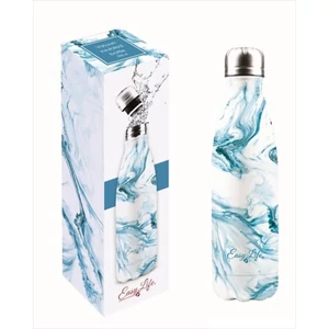 Kulacs duplafalú Palack Duplafalú Rozsdamentes Acél Hőtartó Útipalack 500ml, Aqua
