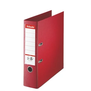 Iratrendező Esselte STANDARD PLUS VIVIDA A4 80mm élvédővel piros Esselte
