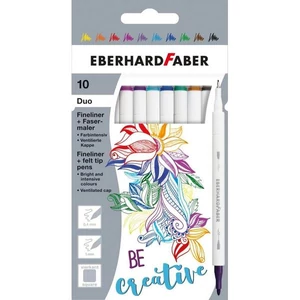 Eberhard-Faber filckészlet kétvégű 10 db-os E551507