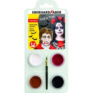 Eberhard Faber arcfesték 4db-os DRAKULA/KOPONYA Halloween