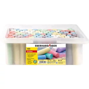 Eberhard Faber aszfaltkréta készlet 100db-os