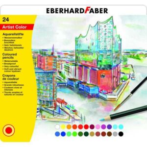 Eberhard Faber színes ceruza Akvarell 24db +1 ecset E516025