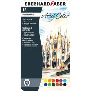 Eberhard Faber színesceruza 12Db-Os Fém Dobozban ARTIST COLOR